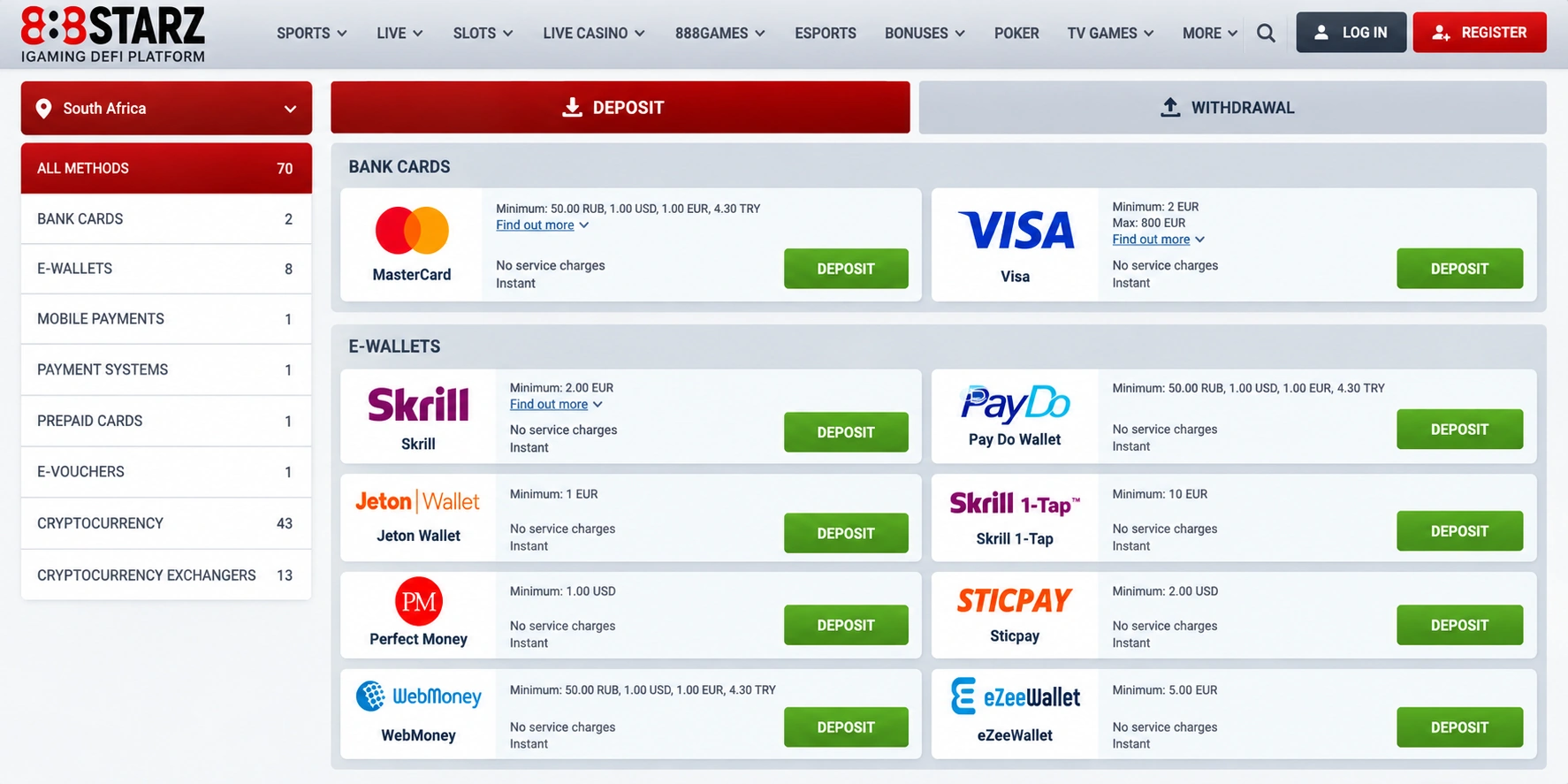 888Starz-deposit-payment-methods-page