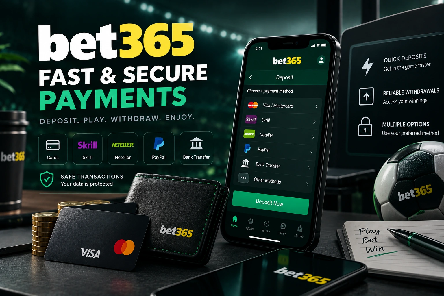 Bet365-fast-secure-payment-methods