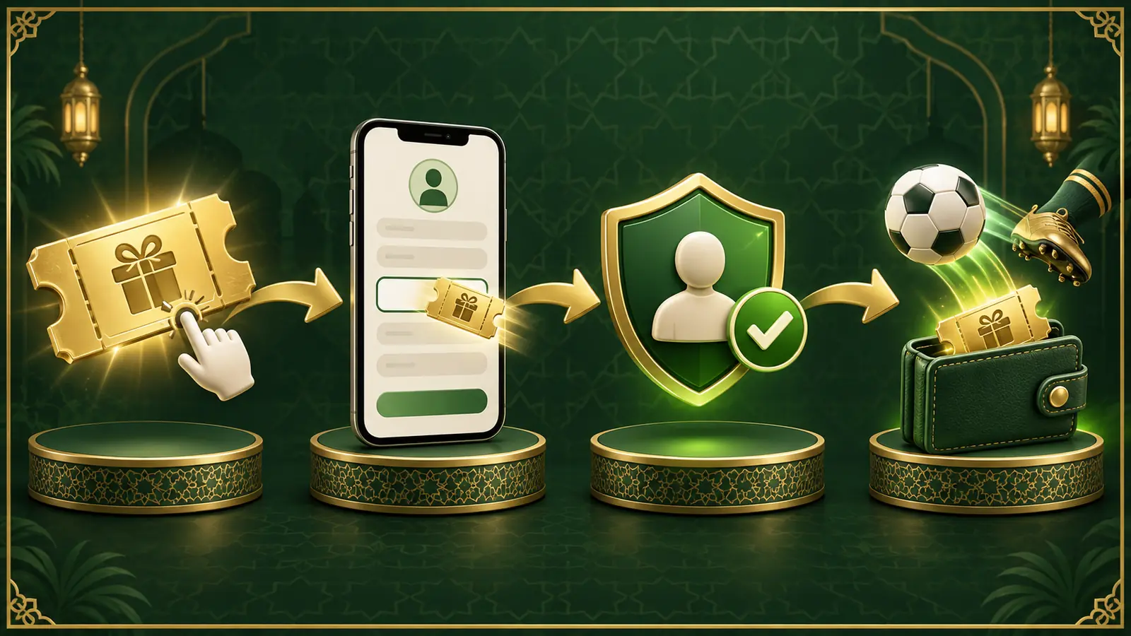 كيفية المطالبة بالبرومو كود