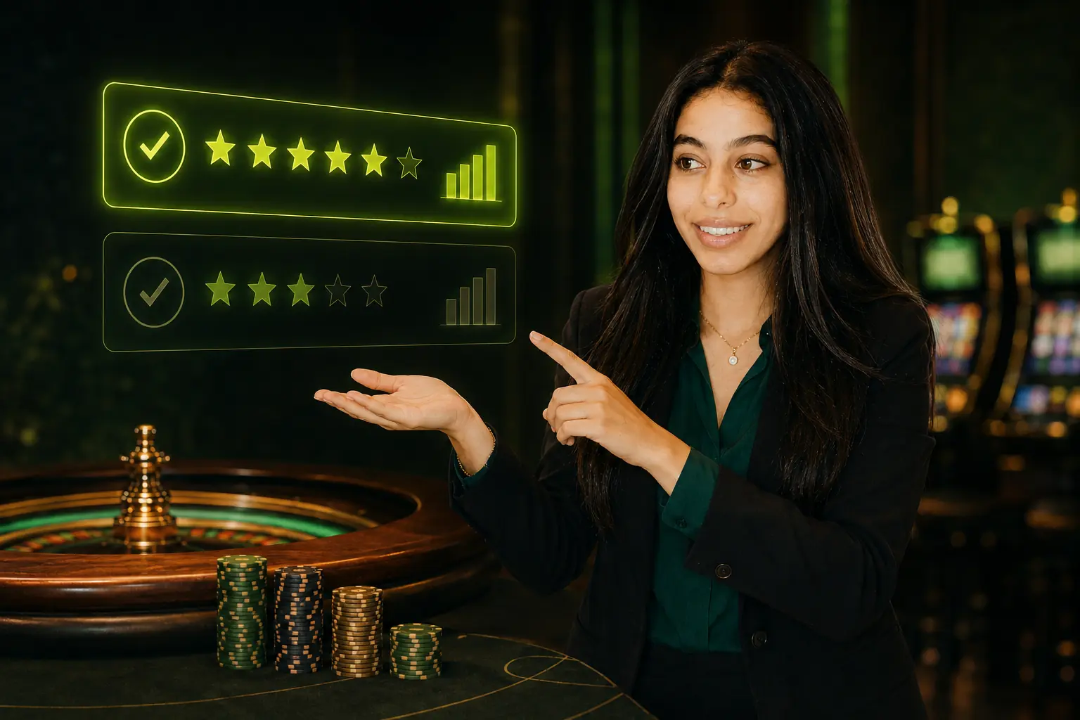 سارة الحداد، خبيرة iGaming، تقدم خلاصتها حول كازينوهات فيزا